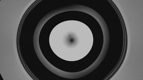 Abstract Background Physcedelic Geometric Tunnel VB 35 Stock-Footage 116442615