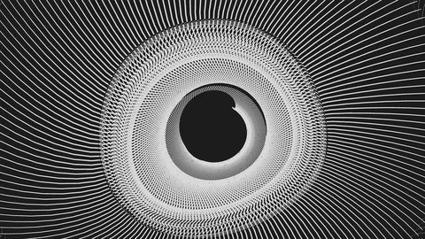 Abstract Background Physcedelic Geometric Tunnel VB 37 Видео 116443023