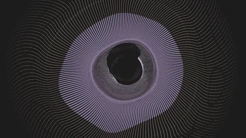 Abstract Background Physcedelic Geometric Tunnel VB 47 Stock Footage 116447045