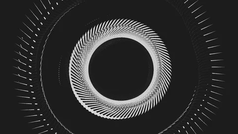 Abstract Background Physcedelic Geometric Tunnel VB 46 Видео 116447089