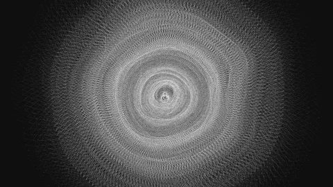 Abstract Background Physcedelic Geometric Tunnel VC 26 Stock Footage 117666289