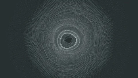 Abstract Background Physcedelic Geometric Tunnel VC 4 Stock-Footage 117666469