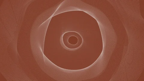 Abstract Background Physcedelic Geometric Tunnel VC 13 Stock Footage 117751724