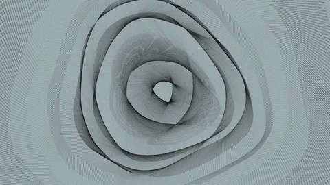 Abstract Background Physcedelic Geometric Tunnel VC 15 Vídeos de archivo 117751894