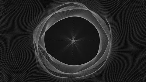 Abstract Background Physcedelic Geometric Tunnel VC 19 Stock Footage 117757477