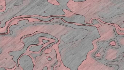 Abstract background of pink and black wave lines Stock Footage 150685238