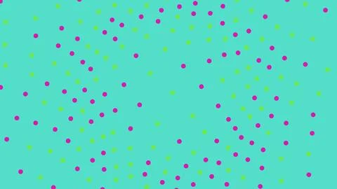 Abstract background with pink and green polka dots pattern Stockillustratie