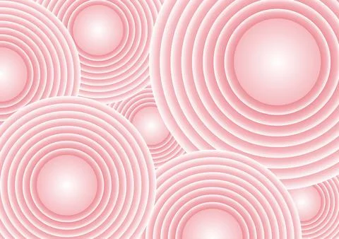 Abstract background, pink circle overlay, and vector illustration for your gr Stock Illustration
