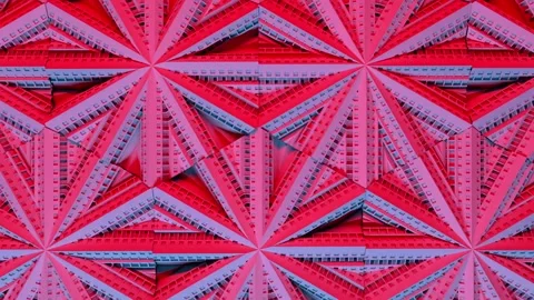 Abstract background of the pink geometric patterns Stock Footage 309853960