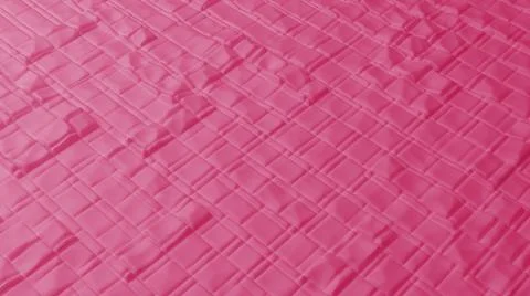Abstract background with pink grid smooth squares. Cell structure surface. Mi イラスト素材