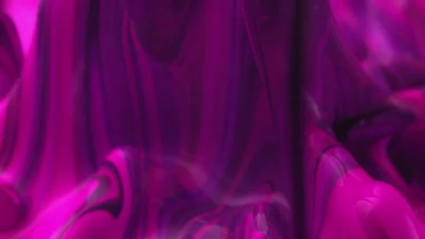 Abstract background with pink moving fluid, dynamic motion footage Stock Footage 327575347