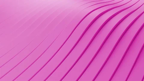 Abstract background with pink wavy stripes. Abstract cut paper rippling strip Stock Footage 142535418
