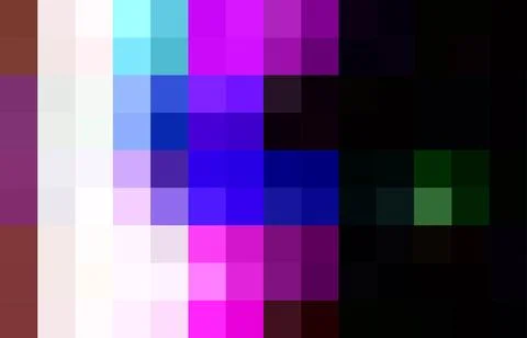 Abstract background pixel art Illustrazione stock