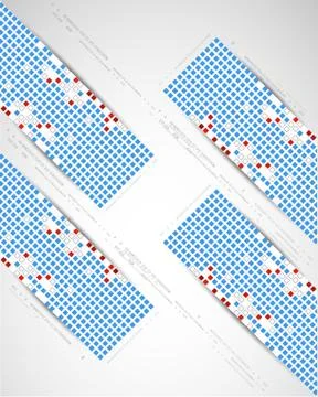 Abstract background. Pixel art. Vector イラスト素材