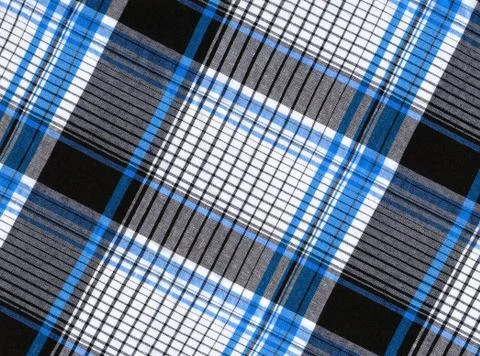 Abstract background with plaid fabric Stock Photos