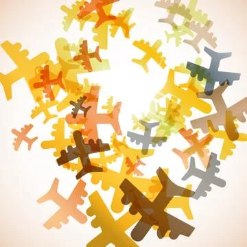 Abstract background: plane Stockillustratie