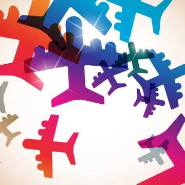 Abstract background: plane イラスト素材