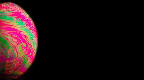 Abstract background planet. Globe planet earth in galaxy universe space with  Stock Photos