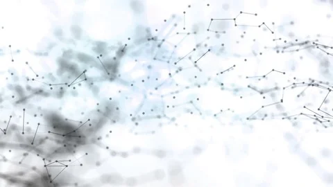 Abstract background with plexus connections wire frame web. Seamless looping. Stock Footage 70843019