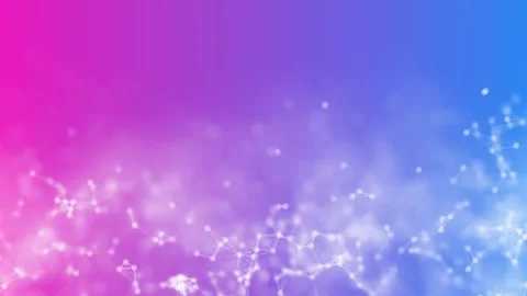 Abstract background with plexus motion graphic. Technology concept Stock Footage 131899331