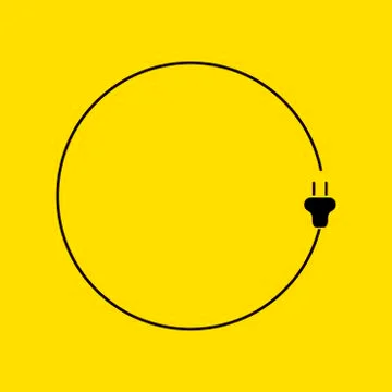 Abstract background with plug Illustrazione stock