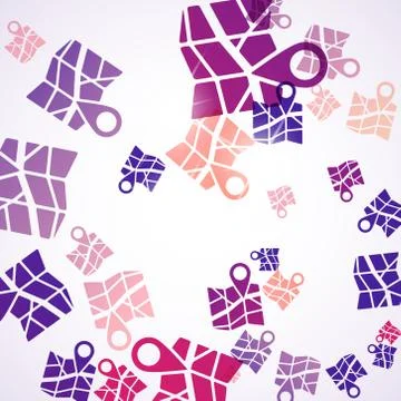 Abstract background: pointer イラスト素材