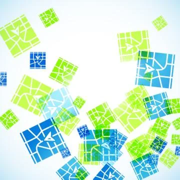 Abstract background: pointer Stock Illustration