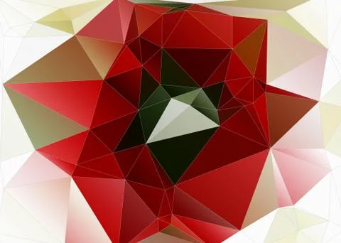 Abstract background polygon Stock Illustration
