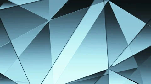 Abstract background of polygonal glassed figures. Origami from triangles. Stock Footage 52427465