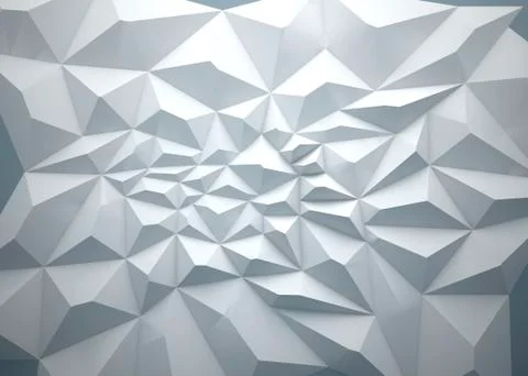 Abstract background of polygons on white background. Stockillustratie