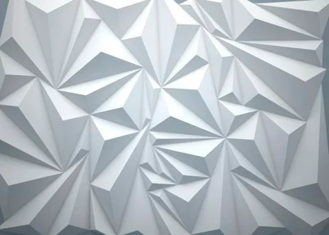 Abstract background of polygons on white background. Stockillustratie