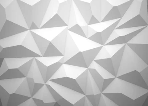 Abstract background of polygons on white background. Stockillustratie