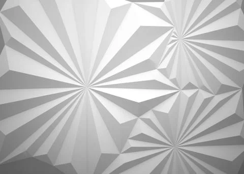 Abstract background of polygons on white background. Stock Illustration