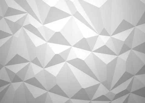 Abstract background of polygons on white background. Stockillustratie