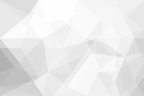 Abstract background of polygons on white background. 库存照片