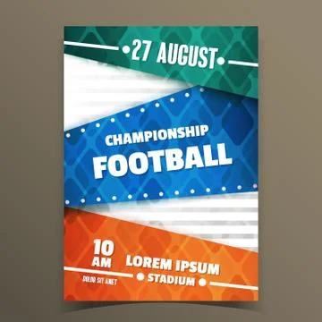 Abstract Background For Poster Stock Illustration