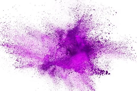 Abstract background of powder explosion Stock Illustration