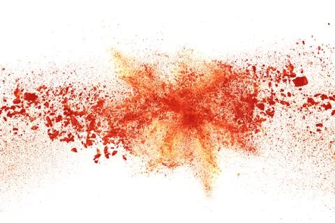 Abstract background of powder explosion Stock Illustration