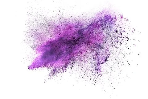 Abstract background of powder explosion Stock Illustration