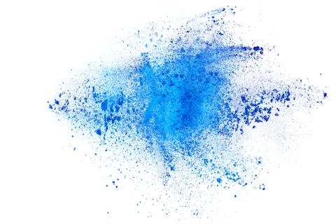 Abstract background of powder explosion Stock Photos