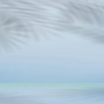 Abstract background for presentation with shadow of leaves. Vector illustrati Stock Illustration