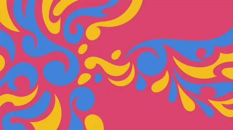 Abstract background presented in traditional batik pattern Stock Illustration