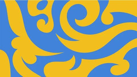 Abstract background presented in traditional batik pattern Stock Illustration