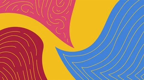 Abstract background presented in traditional batik pattern Stock Illustration