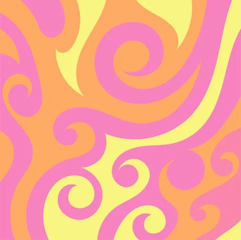 Abstract background presented in traditional batik pattern Stock Illustration