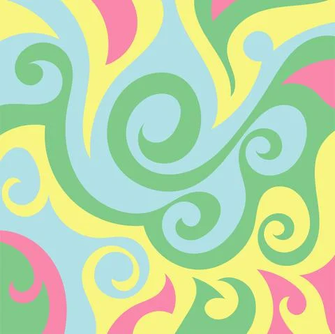 Abstract background presented in traditional batik pattern Stock Illustration