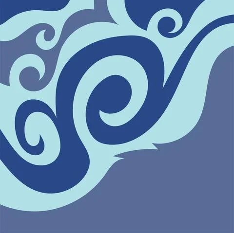Abstract background presented in traditional batik pattern Illustrazione stock