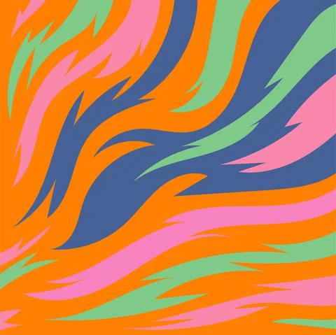 Abstract background presented in traditional batik pattern Illustrazione stock