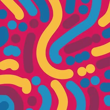 Abstract background presented in traditional batik pattern Stock Illustration