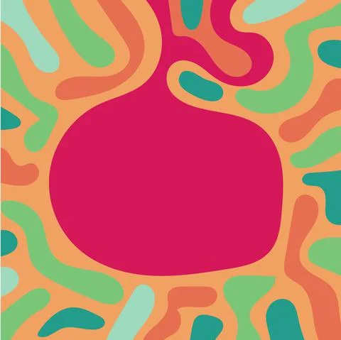 Abstract background presented in traditional batik pattern Illustrazione stock